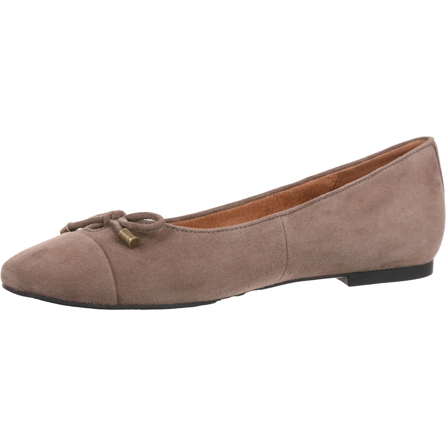 Womens Vionic Vionic Women's Slip On Flats Driftwood Suede Driftwood Suede