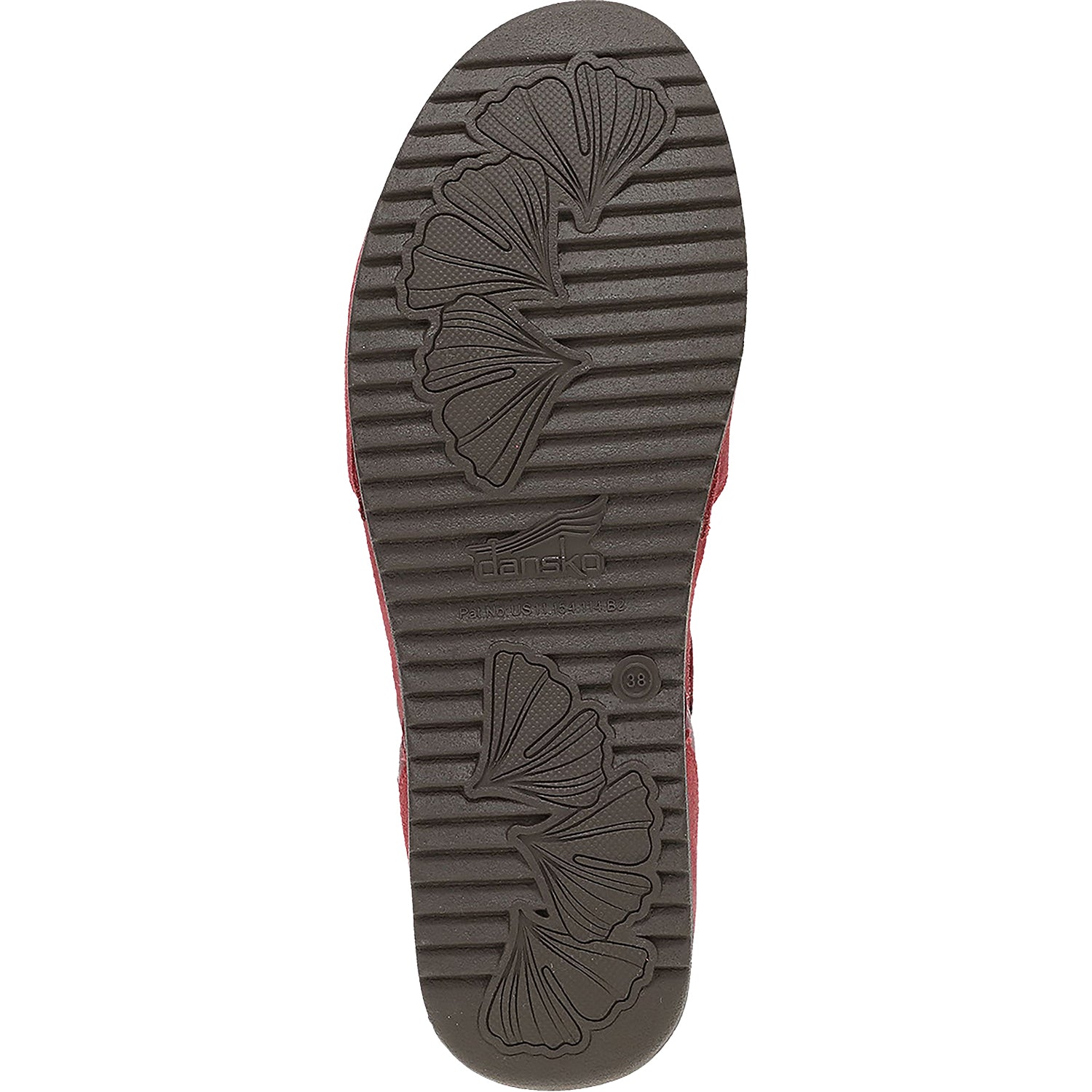 Womens Dansko Women's Dansko Mae Red Burnished Suede Red Burnished Suede