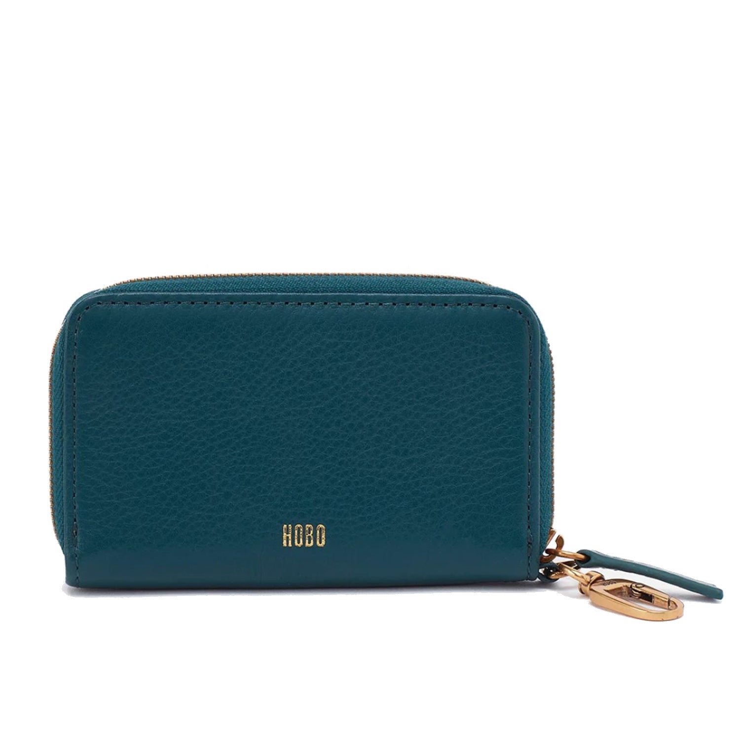 Womens Hobo Hobo International Move Clip Wallet Handbag Pebbled Midnight Teal Pebbled Midnight Teal