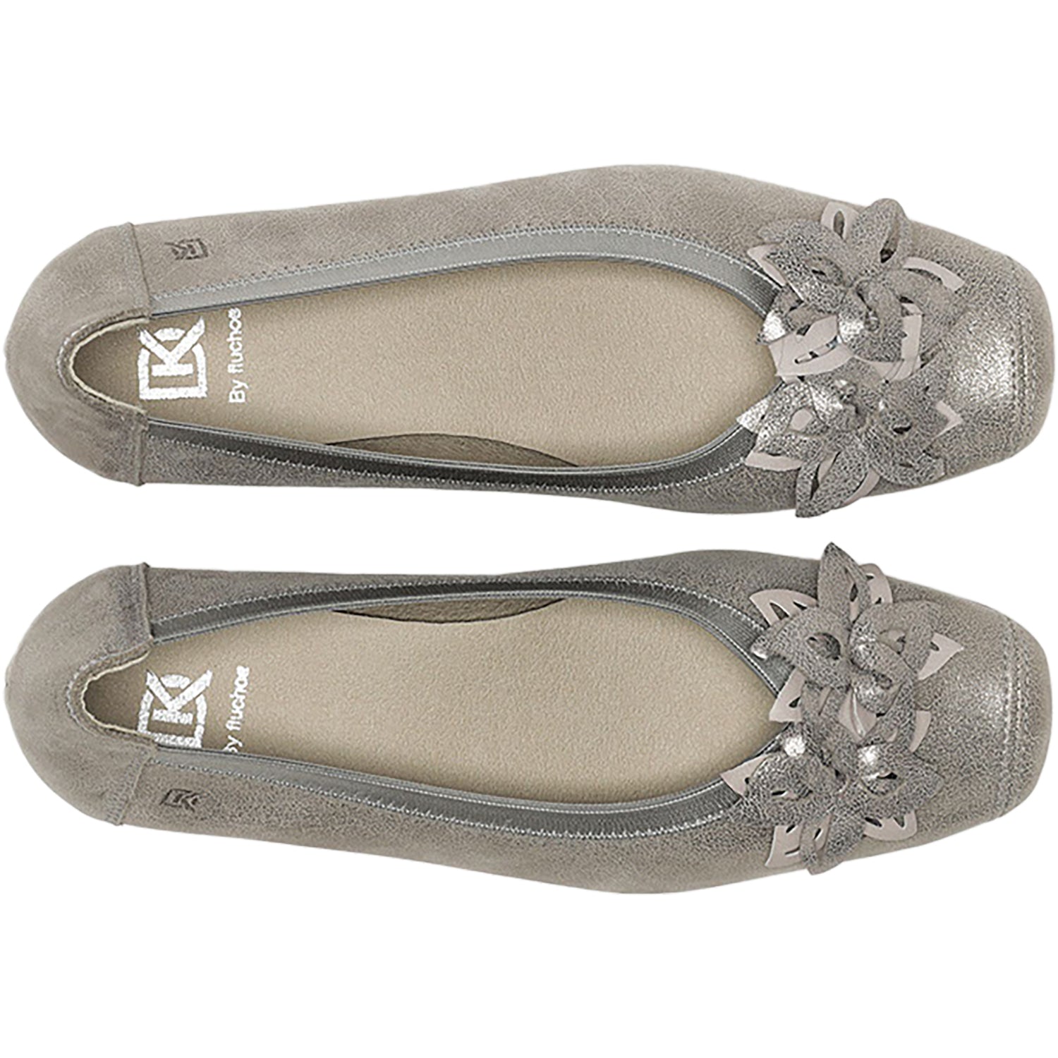 Womens Dorking Women's Dorking Pamel D9095 Steel Metallic Leather Steel Metallic Leather