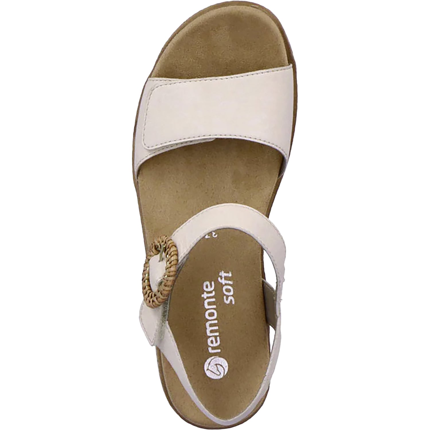 Womens Remonte Remonte D0Q52-60 Jocelyn 52 Women's Platform Sandals Porzellan/Lugano Leather Porzellan/Lugano Leather
