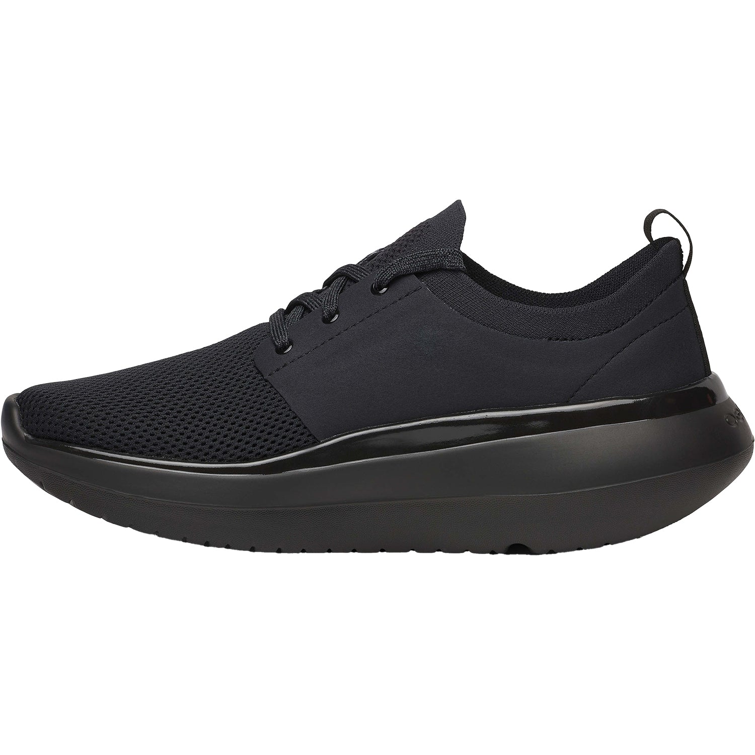 Womens Oofos Oofos Oomy Stride Women's Recovery Black/Black Synthetic Black/Black Synthetic