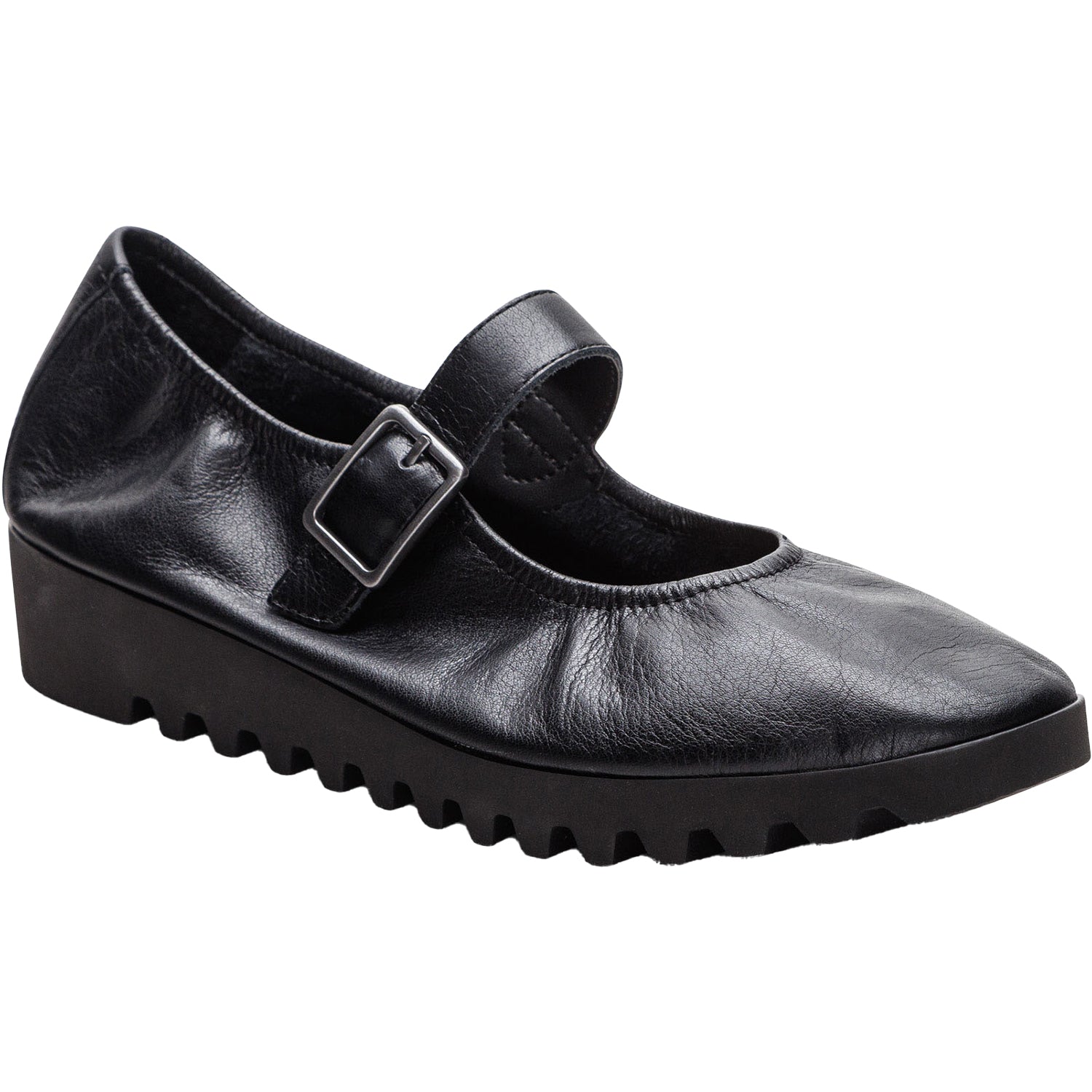 Womens Aetrex Aetrex Joanne Women's Mary Janes Black Leather Black Leather