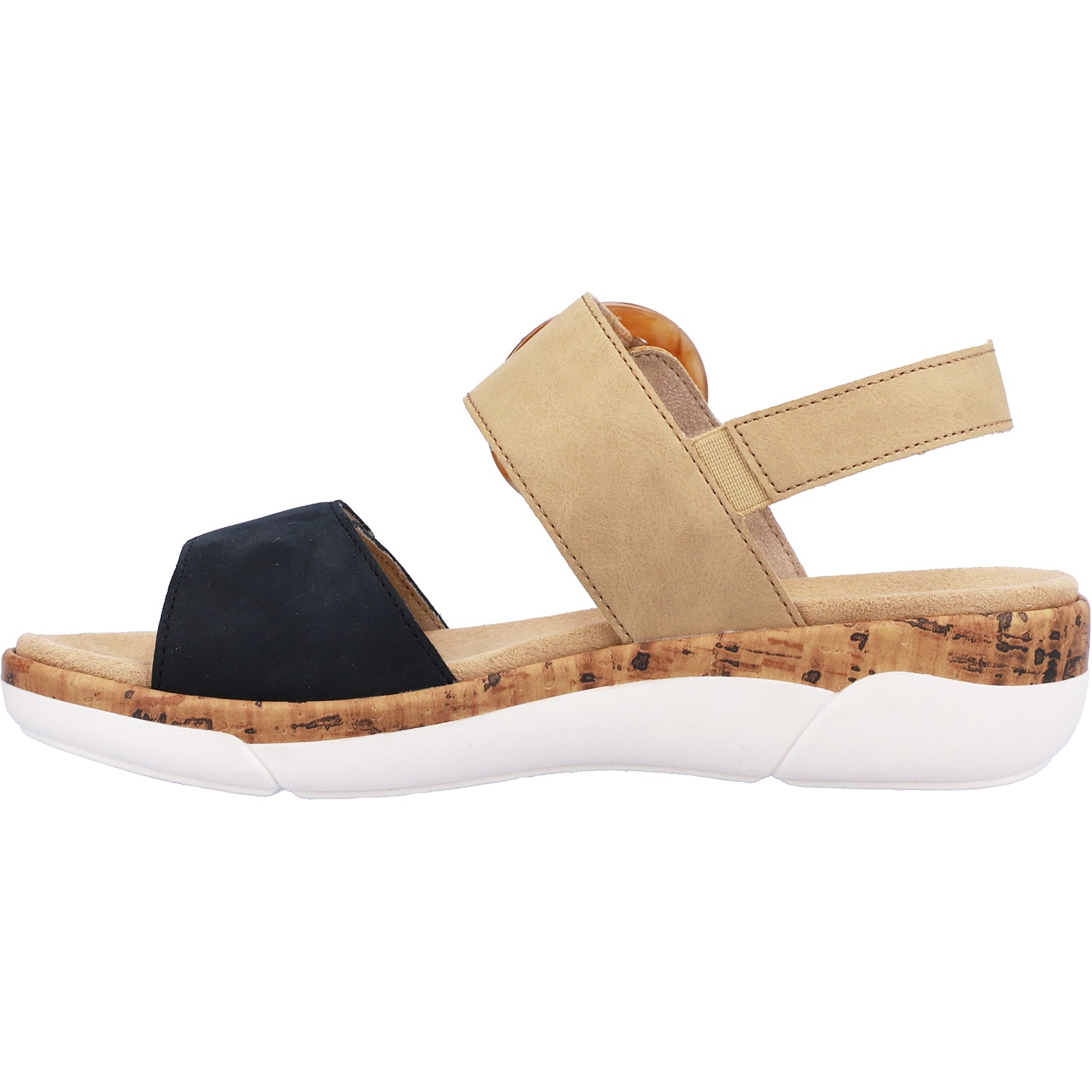 Womens Remonte Remonte R6853-60 Jocelyn 53 Women's Sandals Pazific/Sand Nubuck Pazific/Sand Nubuck