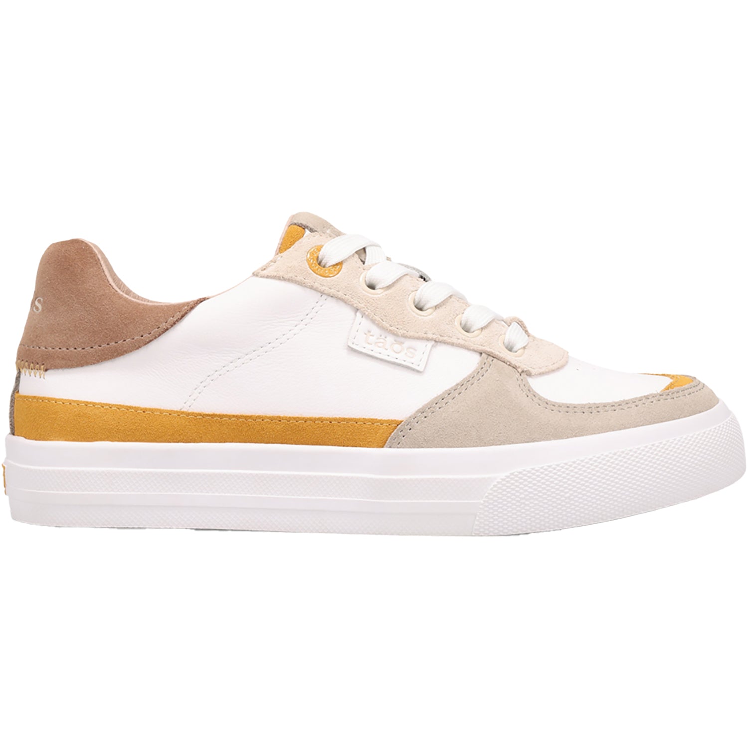 Womens Taos Taos Pop Soul Women's Sporty Lace Up Shoes Sand/Mustard Multi Sand/Mustard Multi