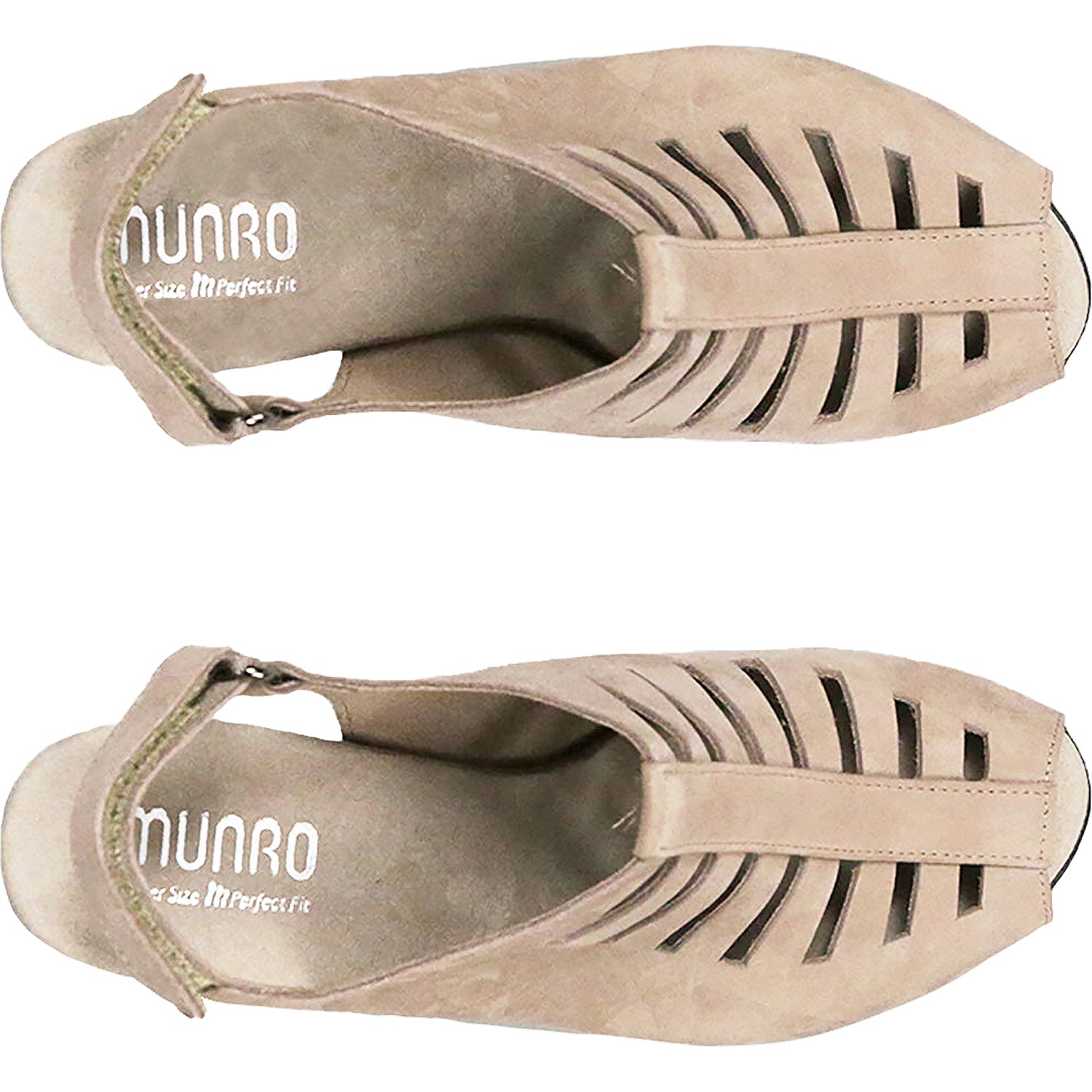 Womens Munro Women's Munro Abby Taupe Nubuck Taupe Nubuck