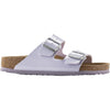 Womens Birkenstock Women's Birkenstock Arizona Purple Fog Birko-Flor Patent Purple Fog Birko-Flor Patent