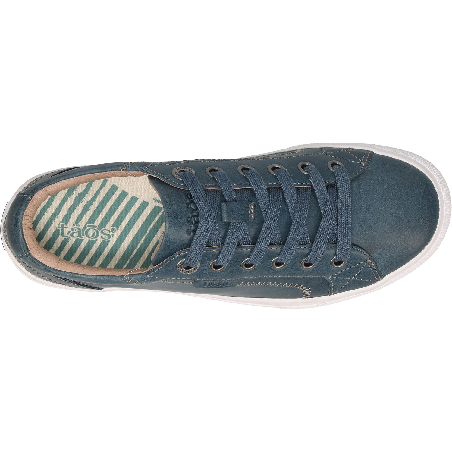 Womens Taos Women's Taos Plim Soul Lux Petrol Blue Leather Petrol Blue