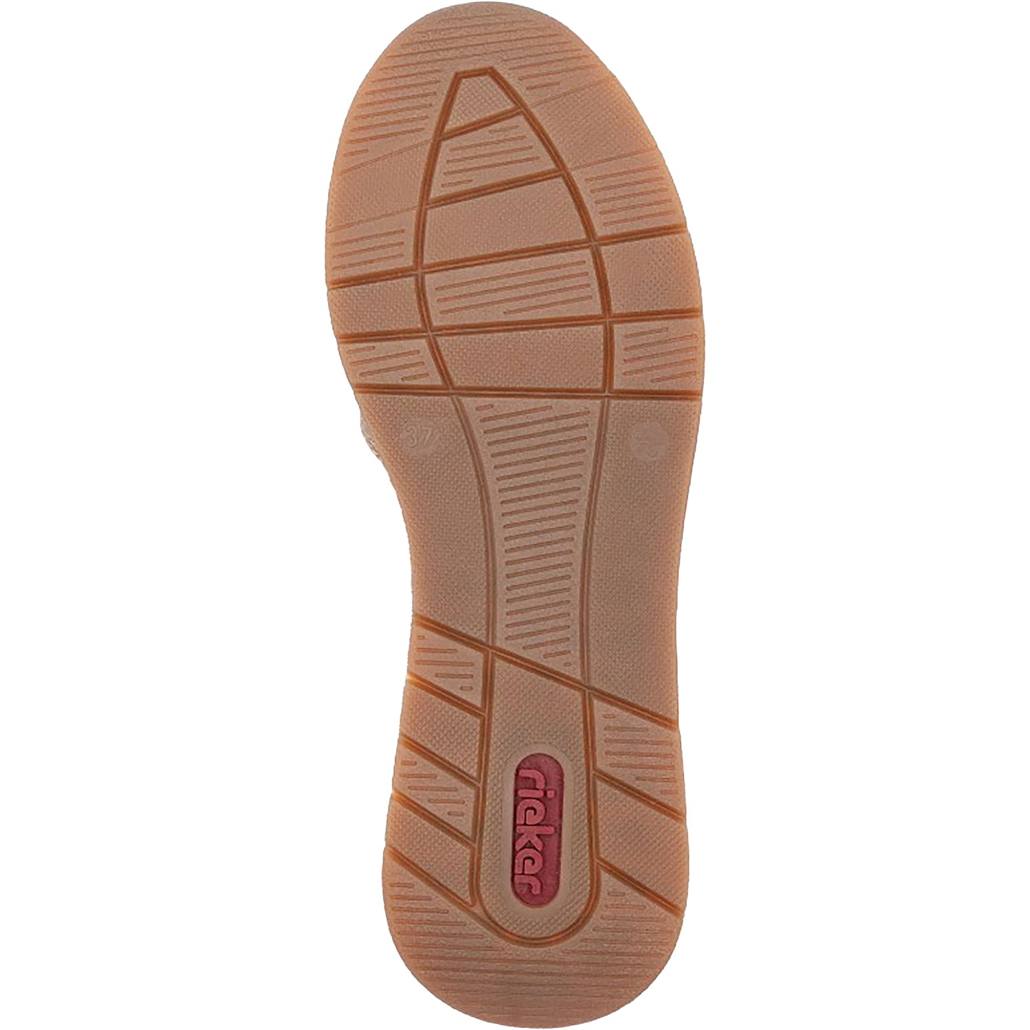 Womens Rieker Rieker 58902-64 Women's Shoes Fango/Ginger/Gold Combi Synthetic Fango/Ginger/Gold Combi Synthetic