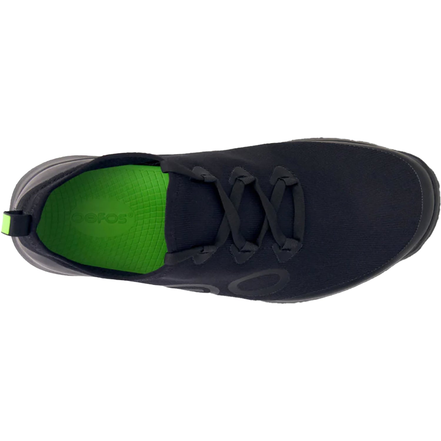 Women's OOFOS OOMG Sport LS Black/Black Mesh – Footwear etc.