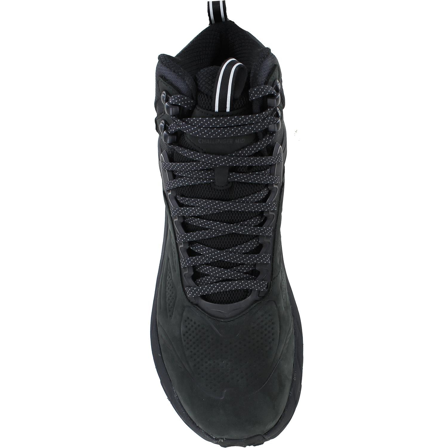 Mens Hoka one one Men's Hoka One One Challenger Mid GTX Black Nubuck Black Nubuck