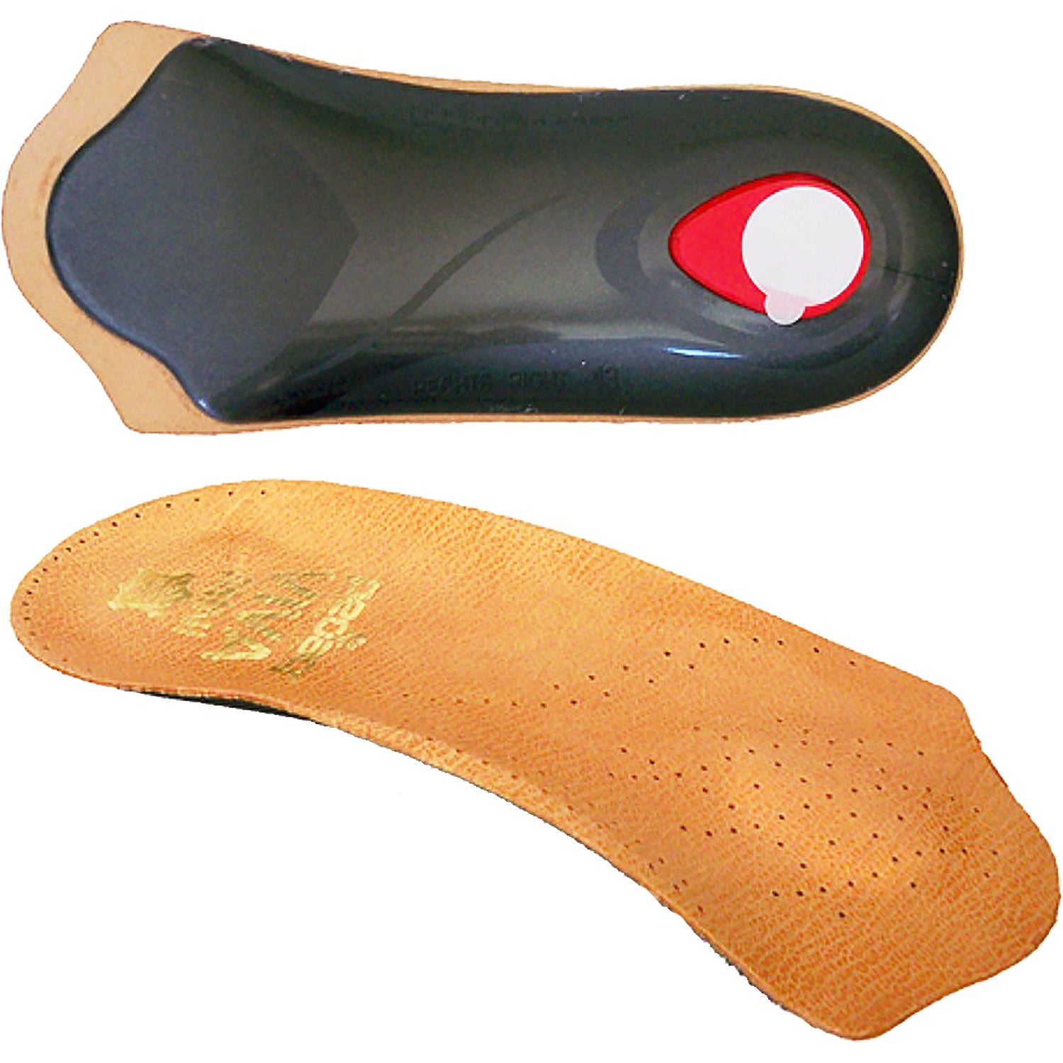 Unisex Pedag Unisex Pedag Viva Mini 3/4 Orthotic Insoles Tan Leather Tan