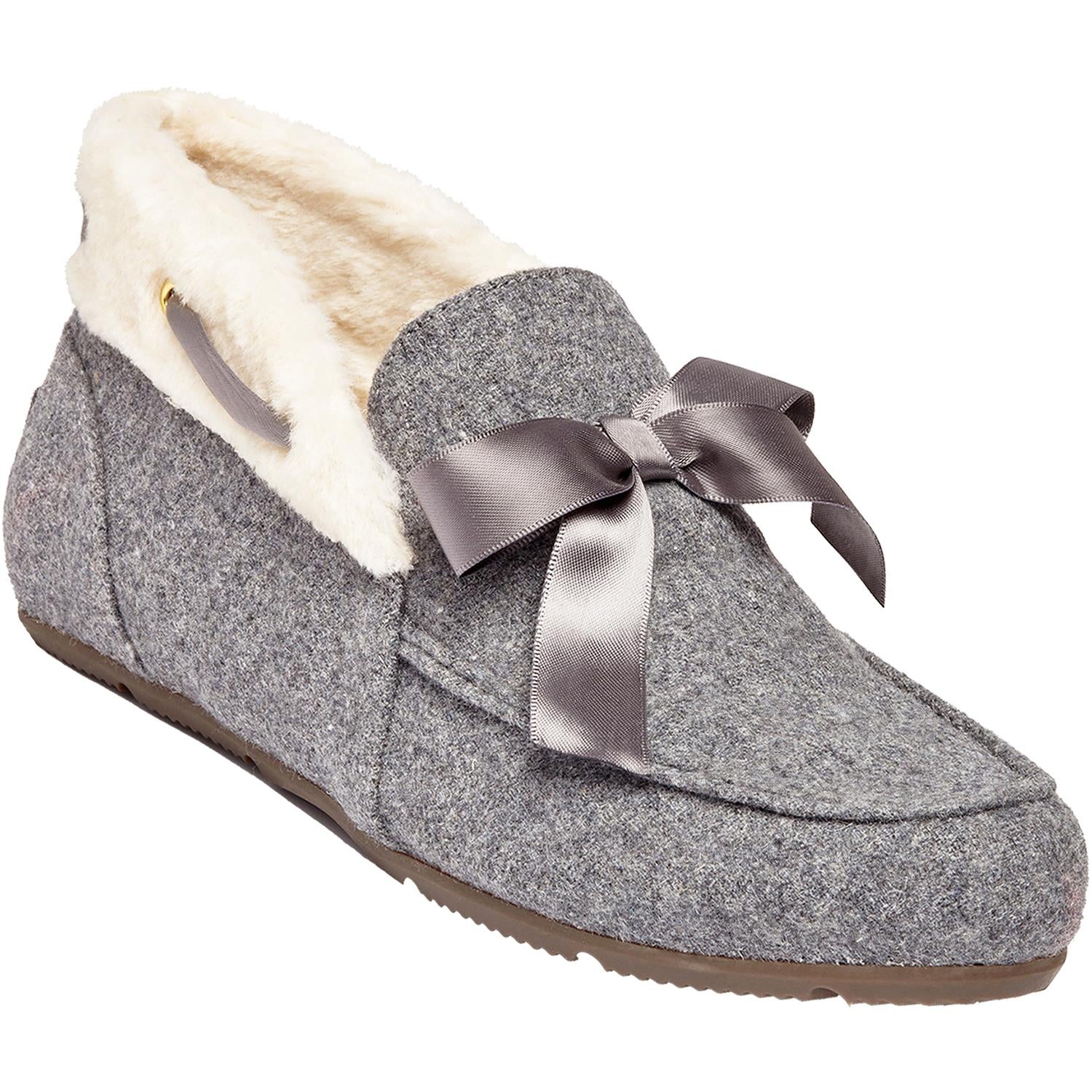 Womens Vionic Vionic Shirley Women's Supportive Slippers Charcoal Fabric Charcoal Fabric