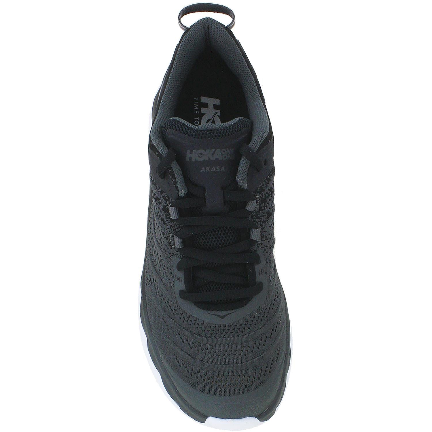 Womens Hoka one one Women's Hoka One One Akasa Black/Dark Shadow Mesh Black/Dark Shadow Mesh