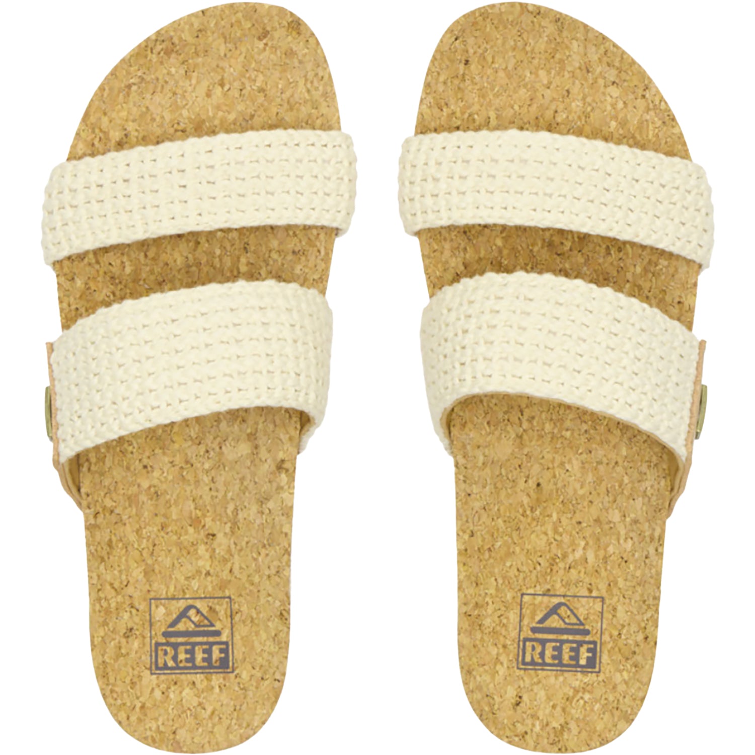 Women's Reef Cushion Vista Natural Crochet Textile Synthetic