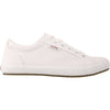 Womens Taos Women's Taos Star White Canvas White Canvas