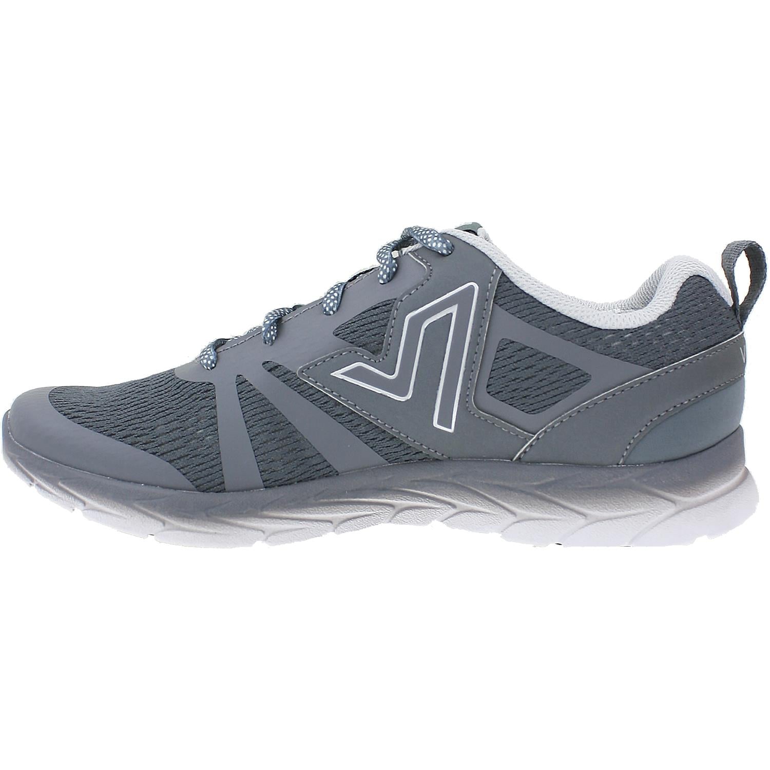 Womens Vionic Vionic Miles Women's Walking Shoes Grey Synthetic/Mesh Grey Synthetic/Mesh