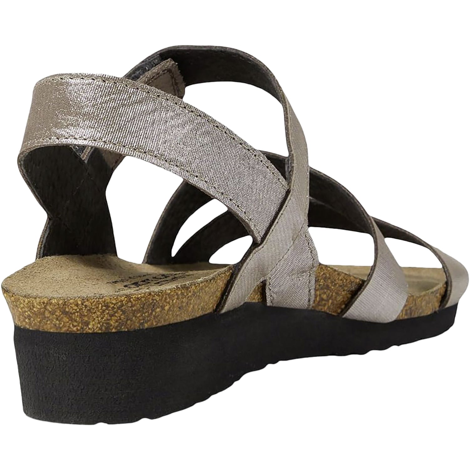 Womens Naot Women's Naot Kayla Silver Threads Leather Silver Threads Leather