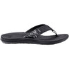 Womens Reef Reef Santa Ana Women's Thong Sandals Black/White Synthetic Black/White Synthetic
