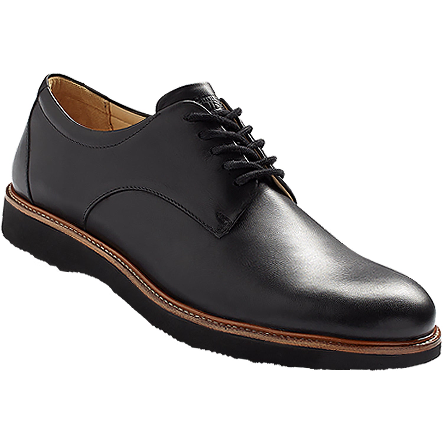 Mens Samuel hubbard Samuel Hubbard Founder Men's Black Leather Black Leather