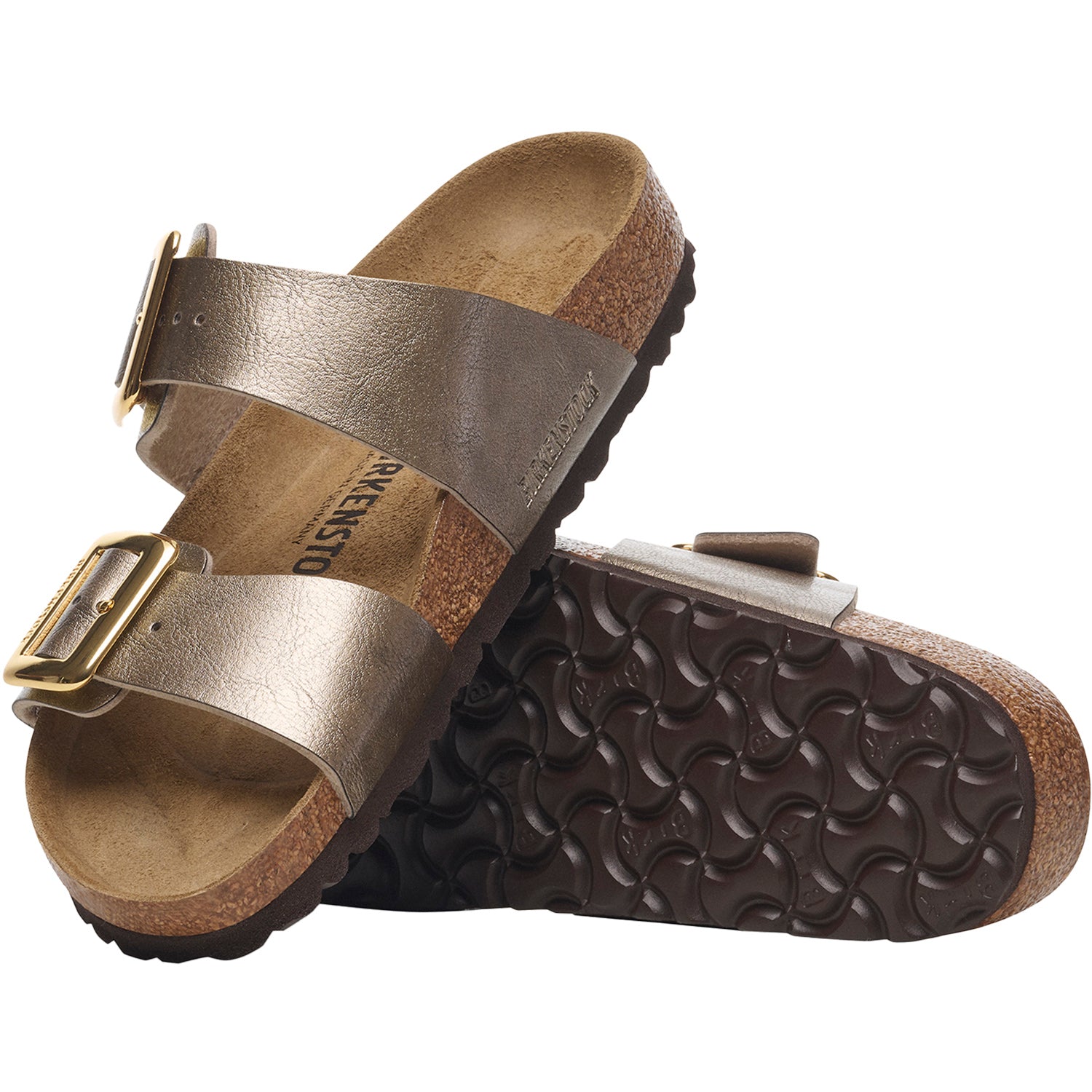 Birkenstock Sydney Luxe Buckle Women's Sandals Graceful Taupe