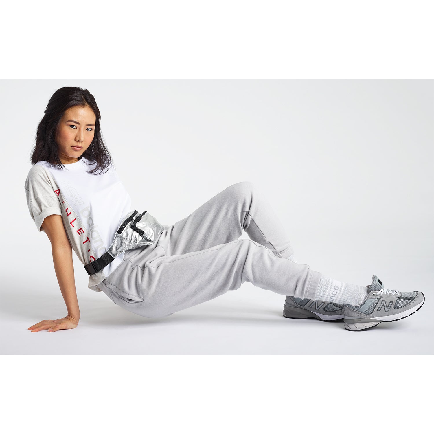 Womens New balance Women's New Balance W990GL6 Grey Suede/Mesh - Made in USA Grey Suede/Mesh