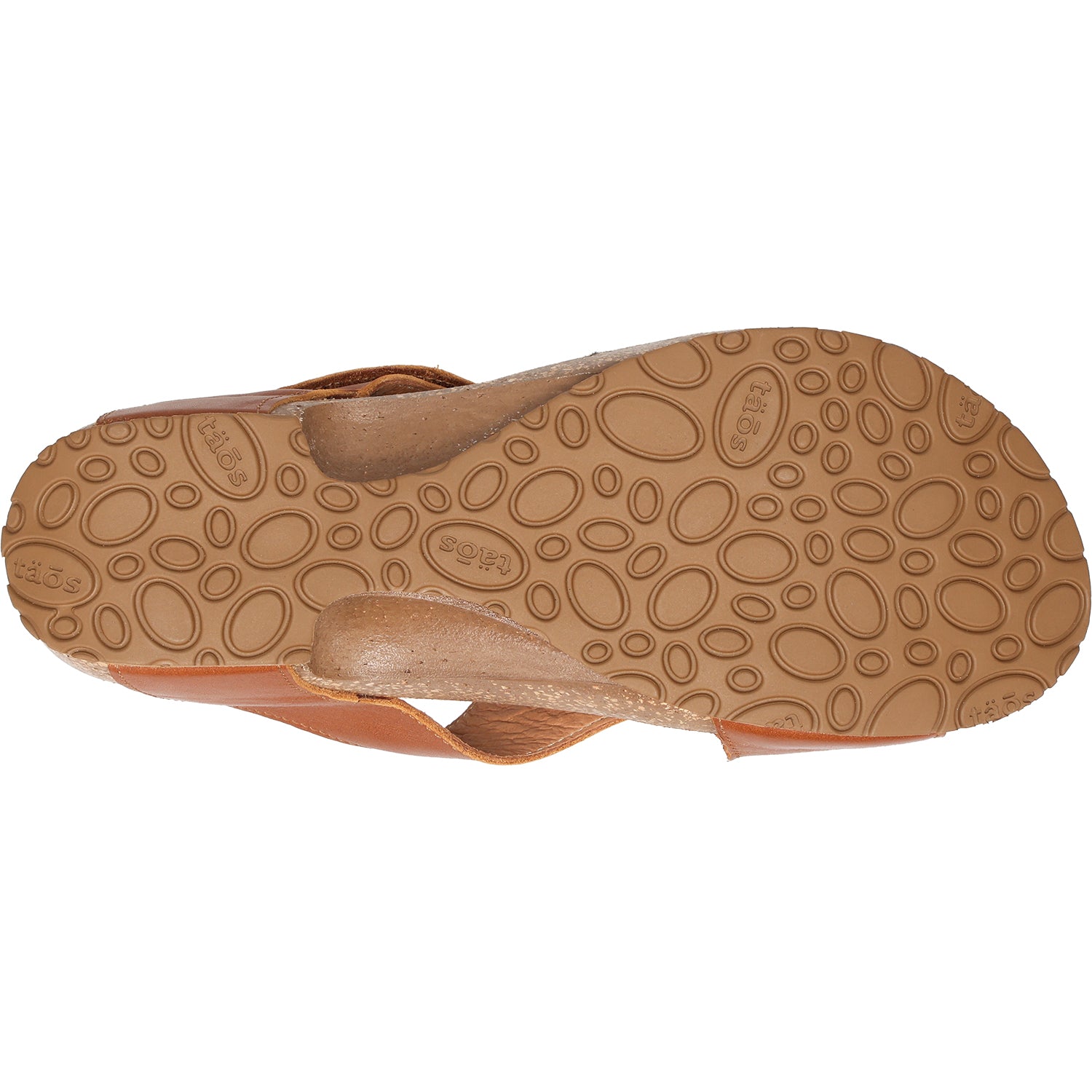 Womens Taos Taos Loop Women's Thong Sandals Brandy Leather Brandy Leather