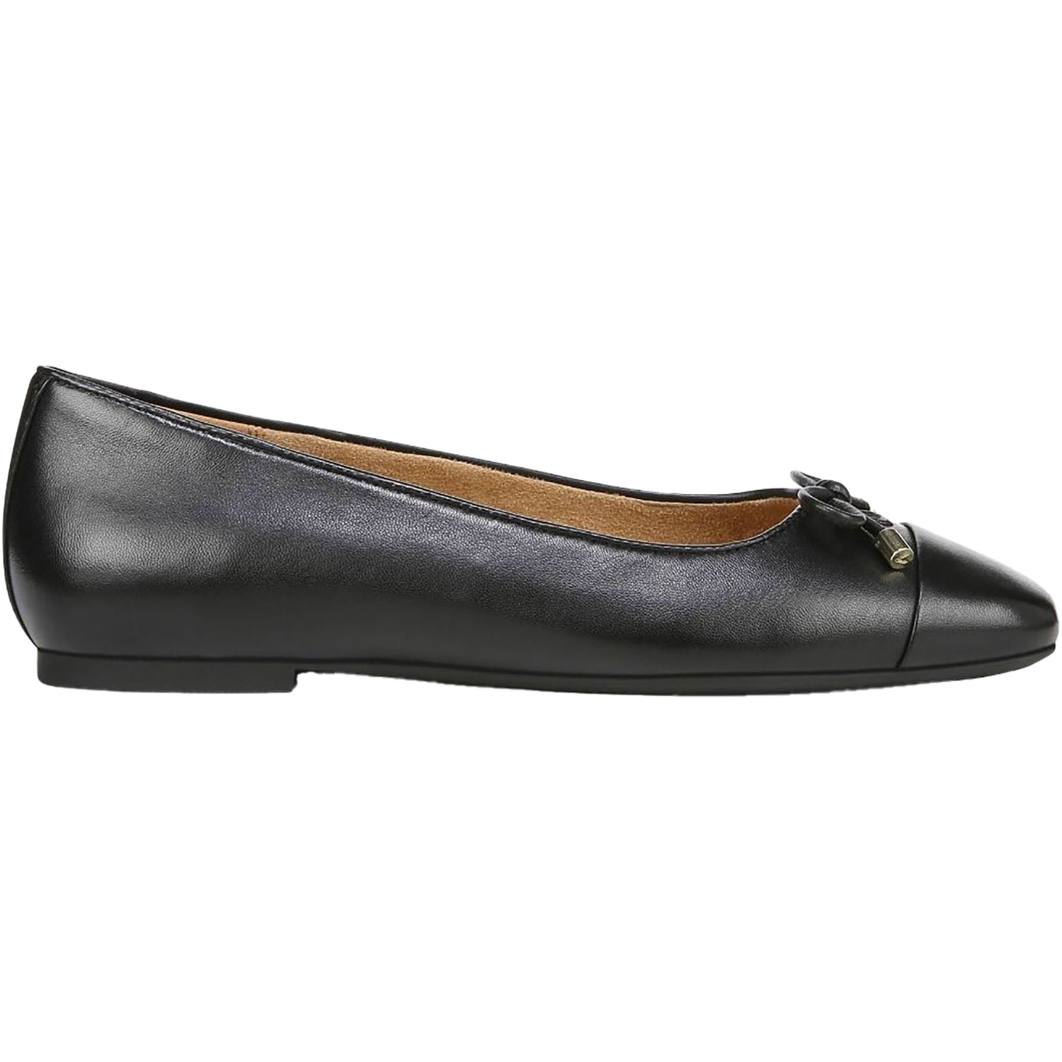 Womens Vionic Vionic Klara Women's Slip On Flats Black Leather Black Leather