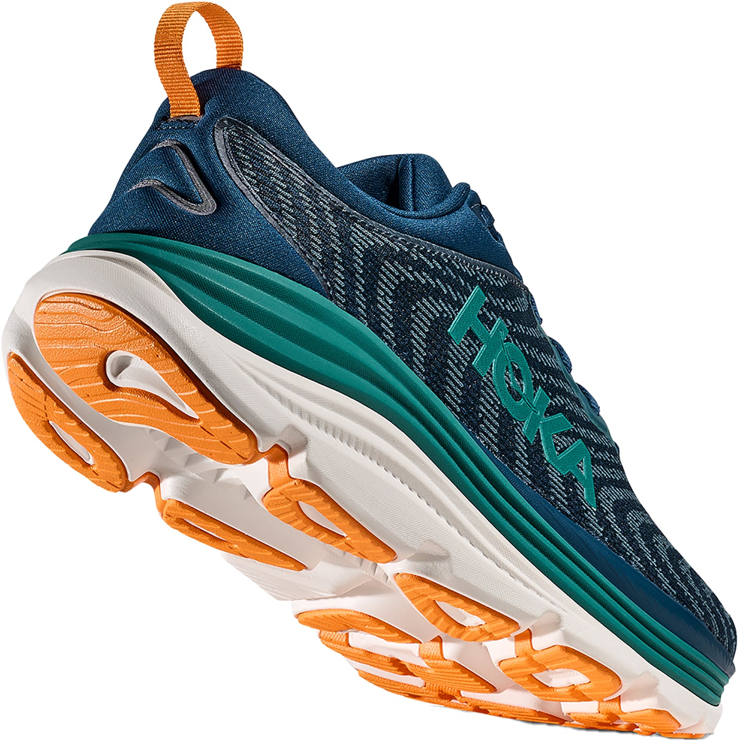Mens Hoka one one Hoka Gaviota 5 Mesh Men's Everyday Running Shoes Midnight/Oceanic (Stability Support) Midnight/Oceanic