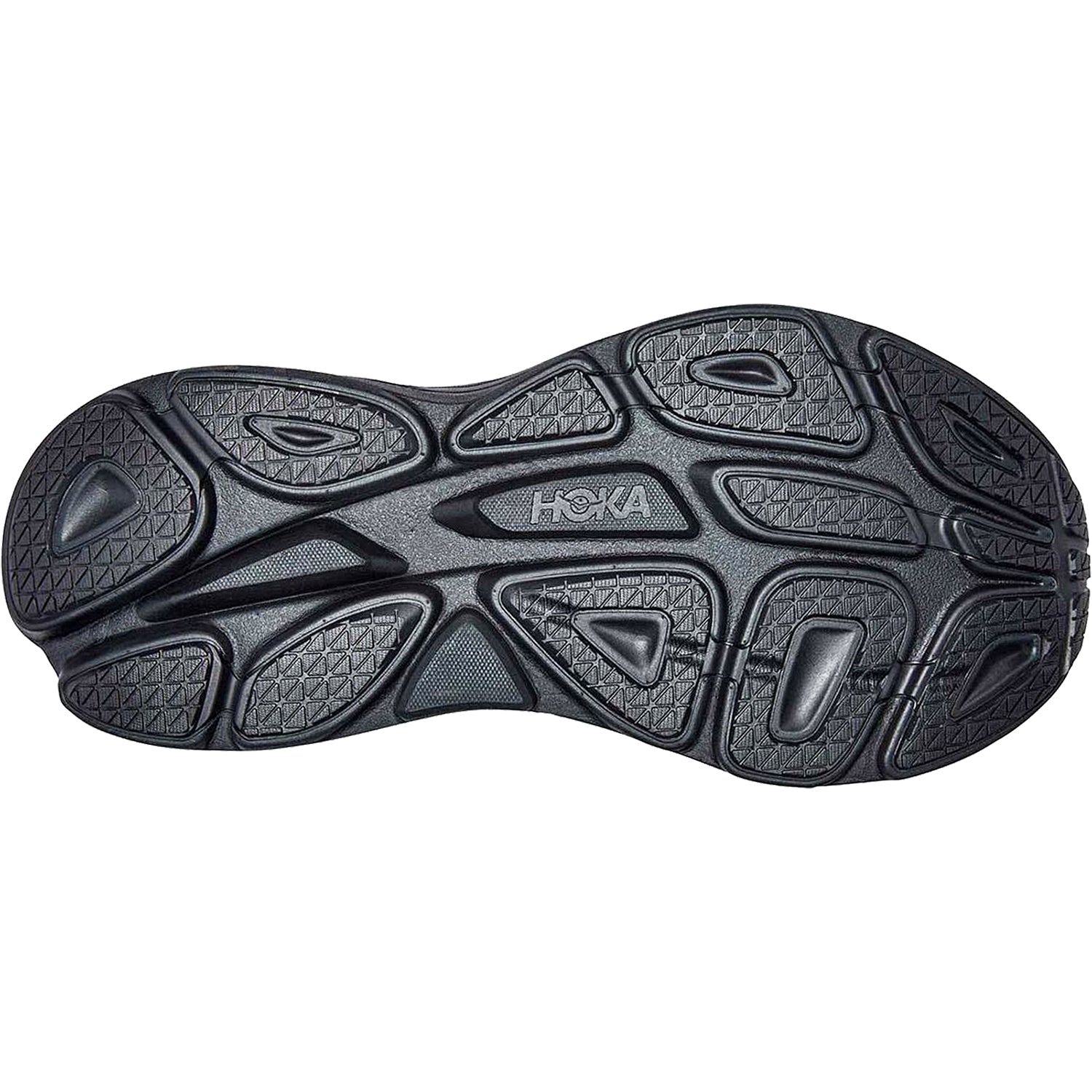 Mens Hoka one one Hoka Bondi 8 Men's Running Shoes Black/Black Mesh (Neutral Support) Black/Black Mesh