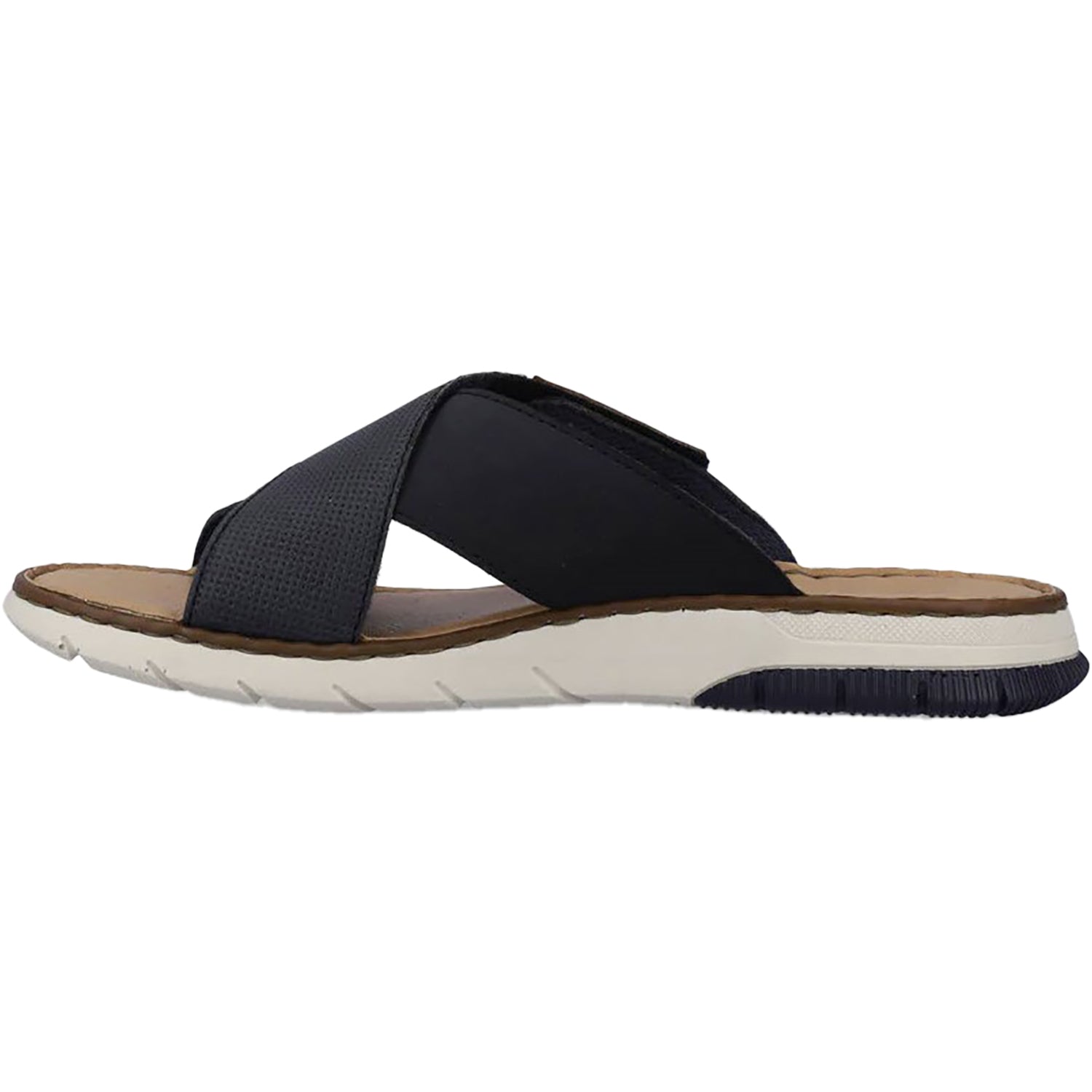 Mens Rieker Rieker 25283-14 Cody 83 Men's Sandals Pazifik/Lake/Mandel Synthetic Pazifik/Lake/Mandel Synthetic