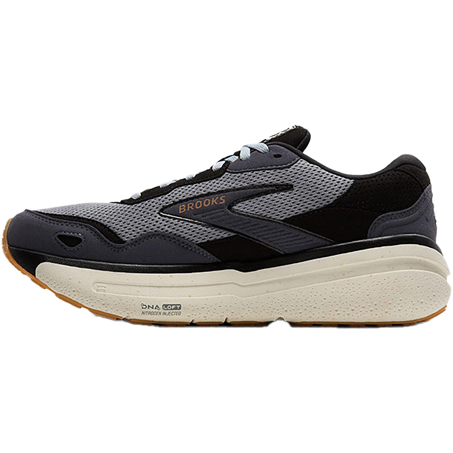 Men's Brooks Ghost Max SE Black/Prime/Biscuit Suede