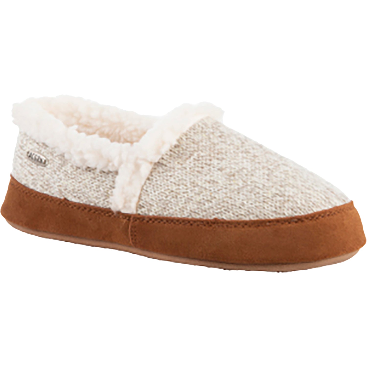 Womens Acorn Acorn Acorn Moc Ragg Women's Slippers Oatmeal Heather Oatmeal Heather