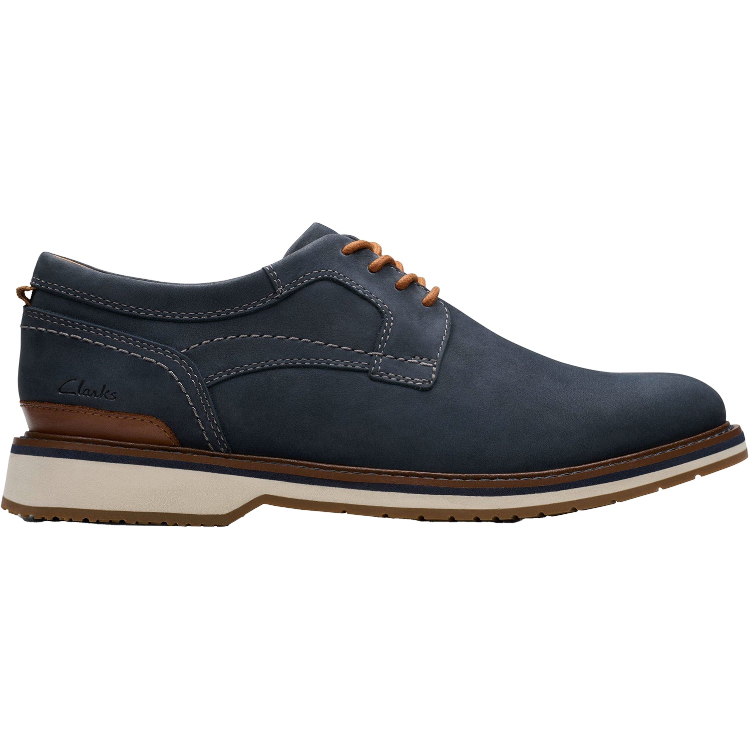 Clarks - Mens - Monahan Plain Navy Nubuck - 12 - Blue Clarks - Mens - Monahan Plain Navy Nubuck - 12 - Blue