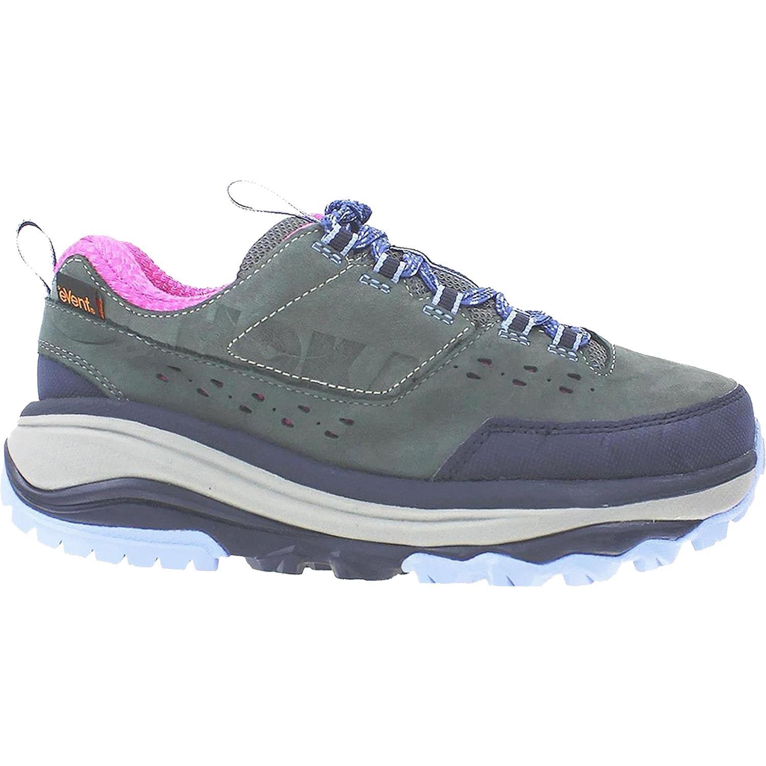 Womens Hoka one one Hoka Tor Summit - Waterproof Women's Hiking Shoes Steel Grey/Hydrangea Nubuck/Suede Steel Grey/Hydrangea Nubuck/Suede