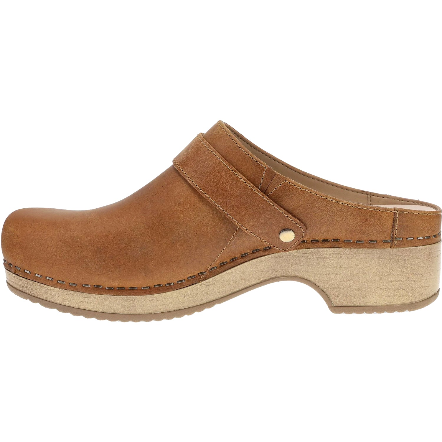 Womens Dansko Dansko Baylor Women's Clogs Tan Oiled Pull Up Leather Tan Oiled Pull Up Leather