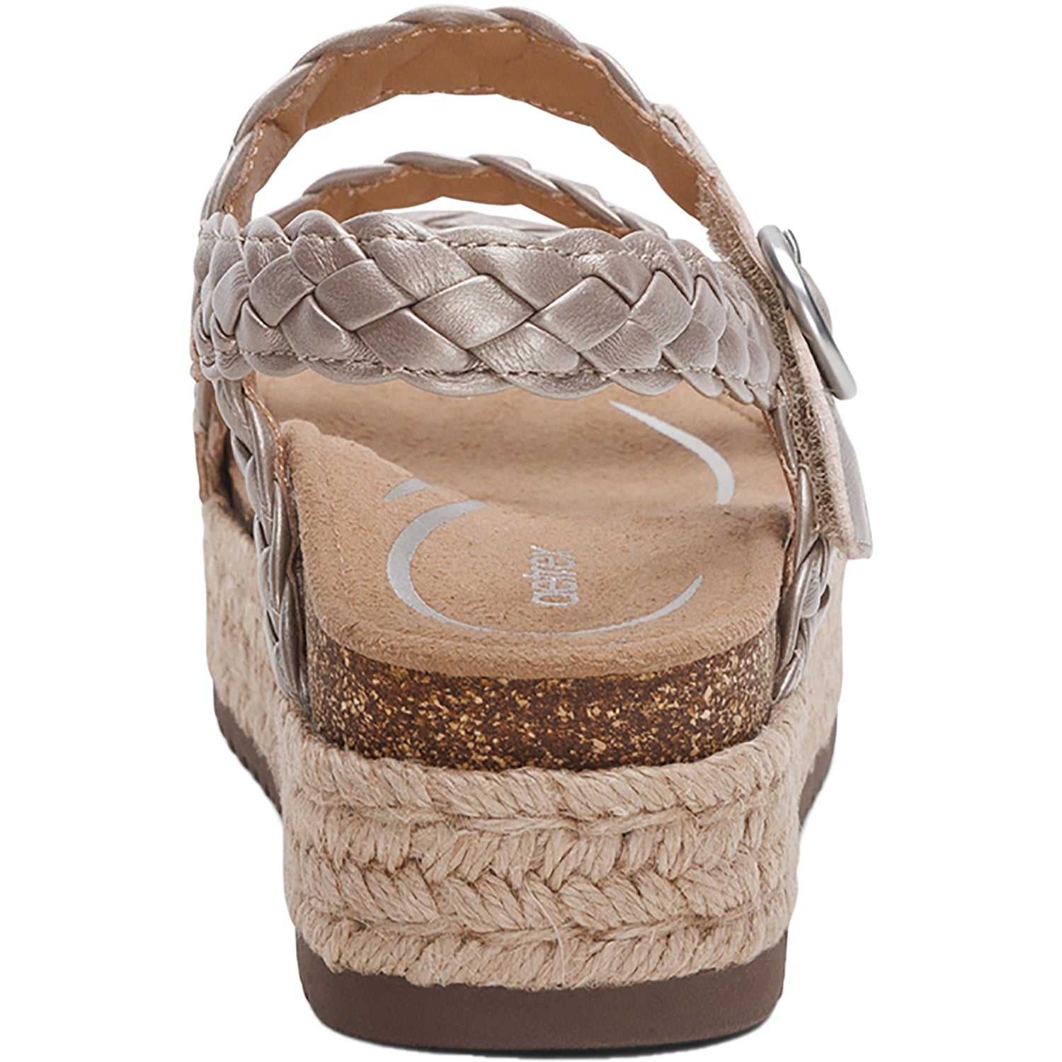 Womens Aetrex Aetrex Julia Women's Sandals Platinum Platinum