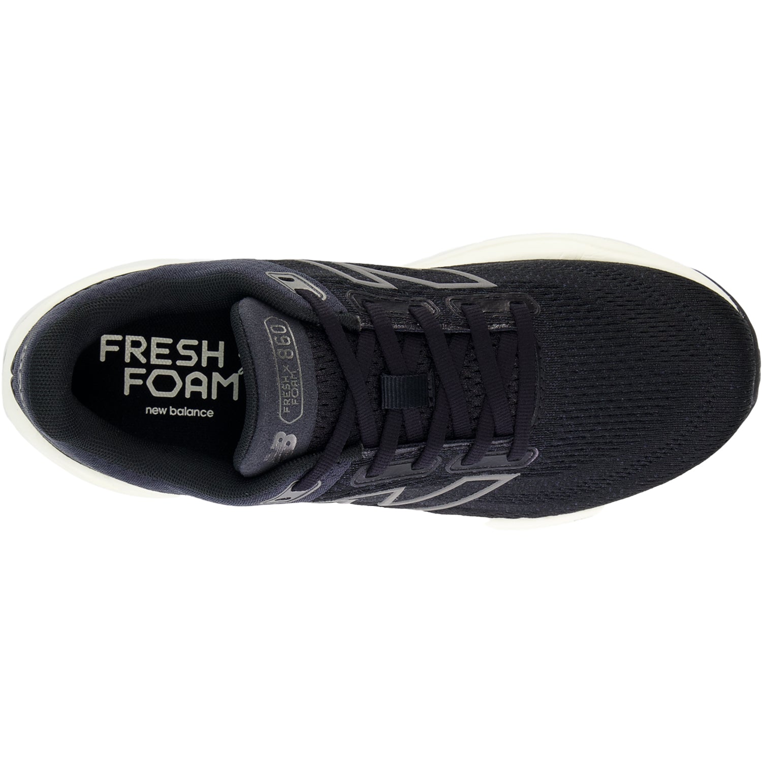 Womens New balance Women's New Balance Fresh Foam X W860A14 Black/Phantom/Angora Mesh (Neutral Support) (Stability Support) Black/Phantom/Angora Mesh