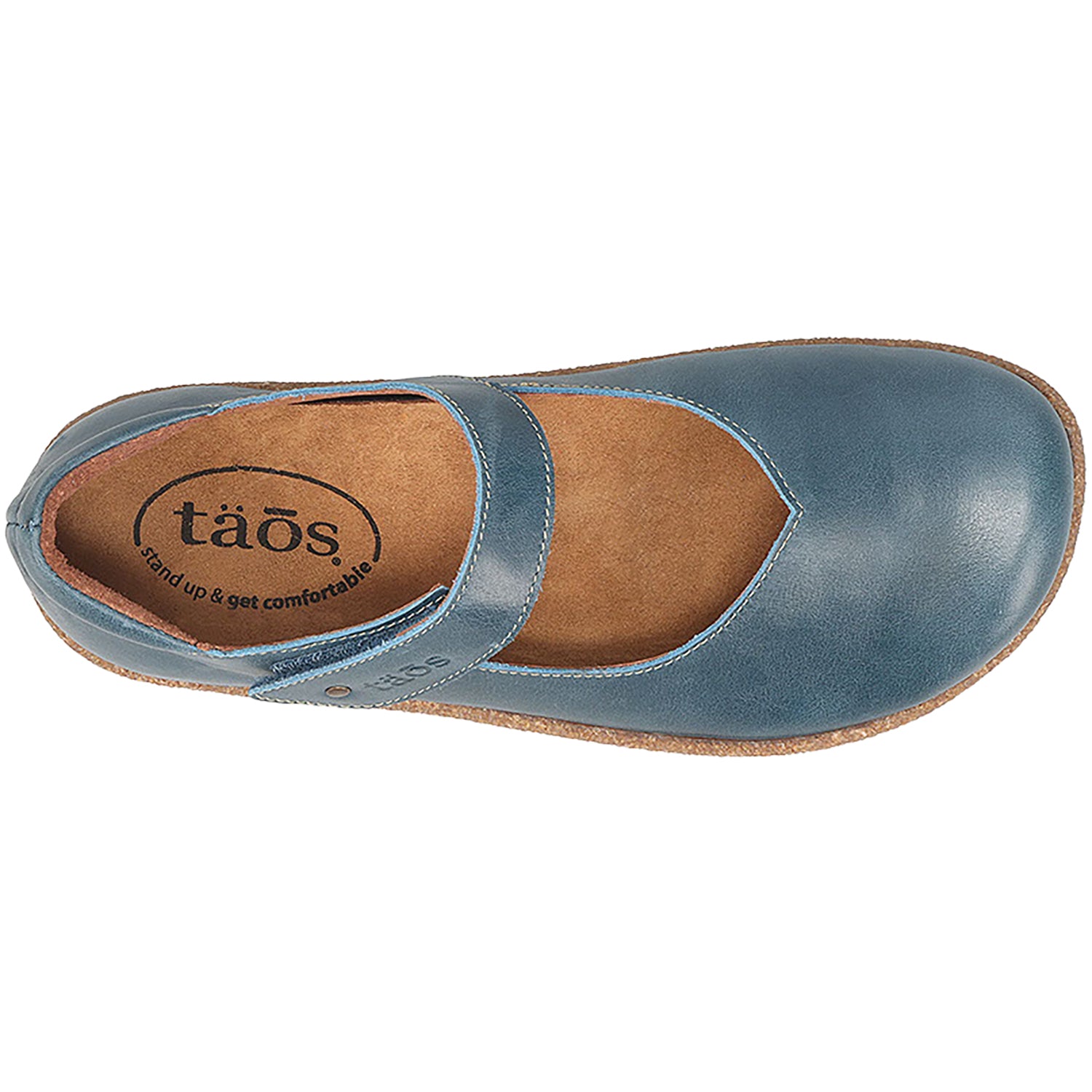Womens Taos Taos Ultimate Women's Shoes Petrol Blue Leather Petrol Blue Leather