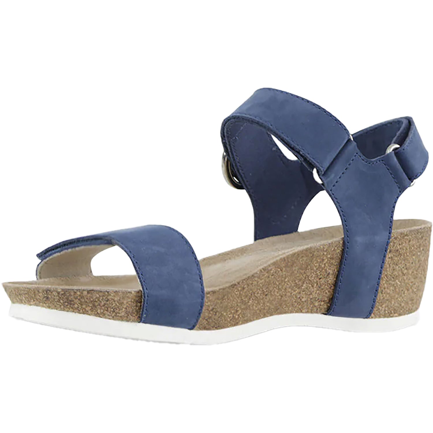 Womens Munro Munro Sintra Women's Wedge Sandals Atlantic Blue Nubuck Atlantic Blue Nubuck