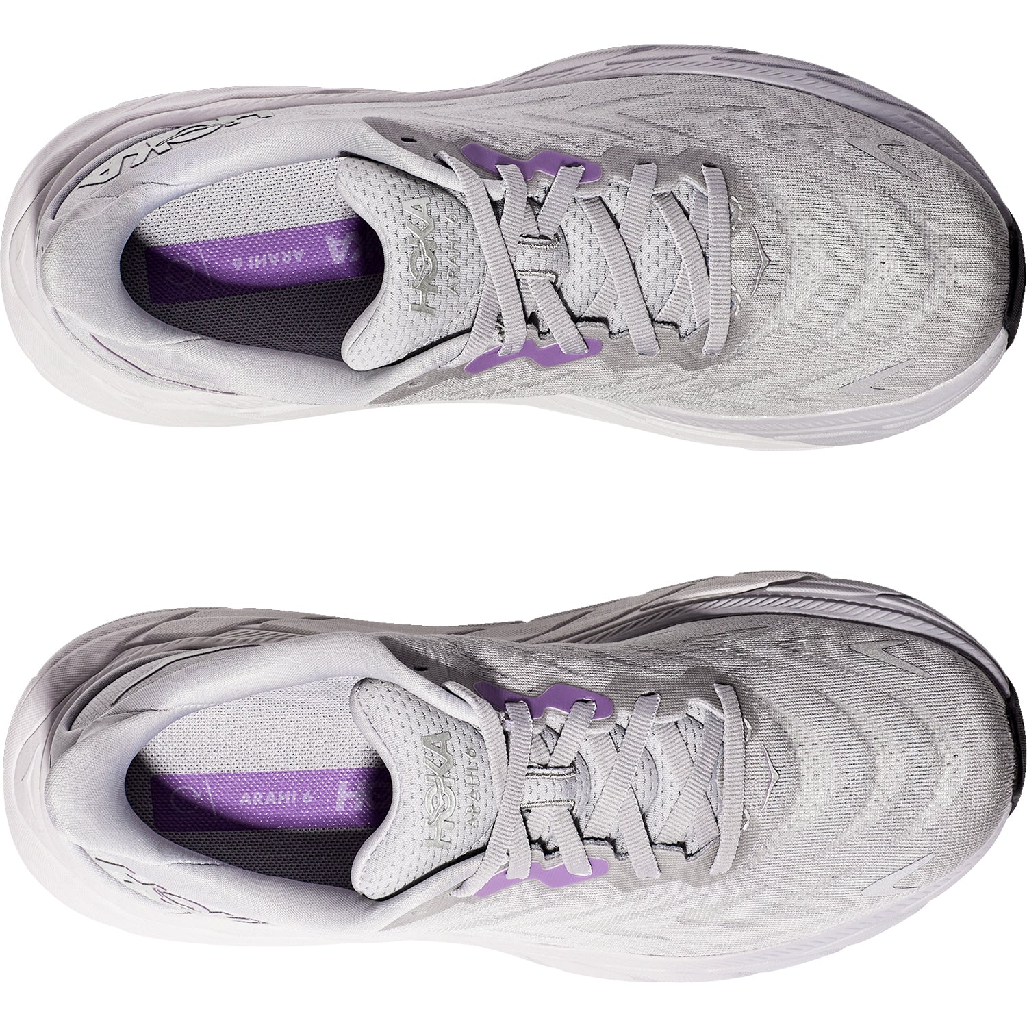 Womens Hoka one one Hoka Arahi 6 Women's Running Shoes Harbor Mist/Silver Mesh Harbor Mist/Silver Mesh