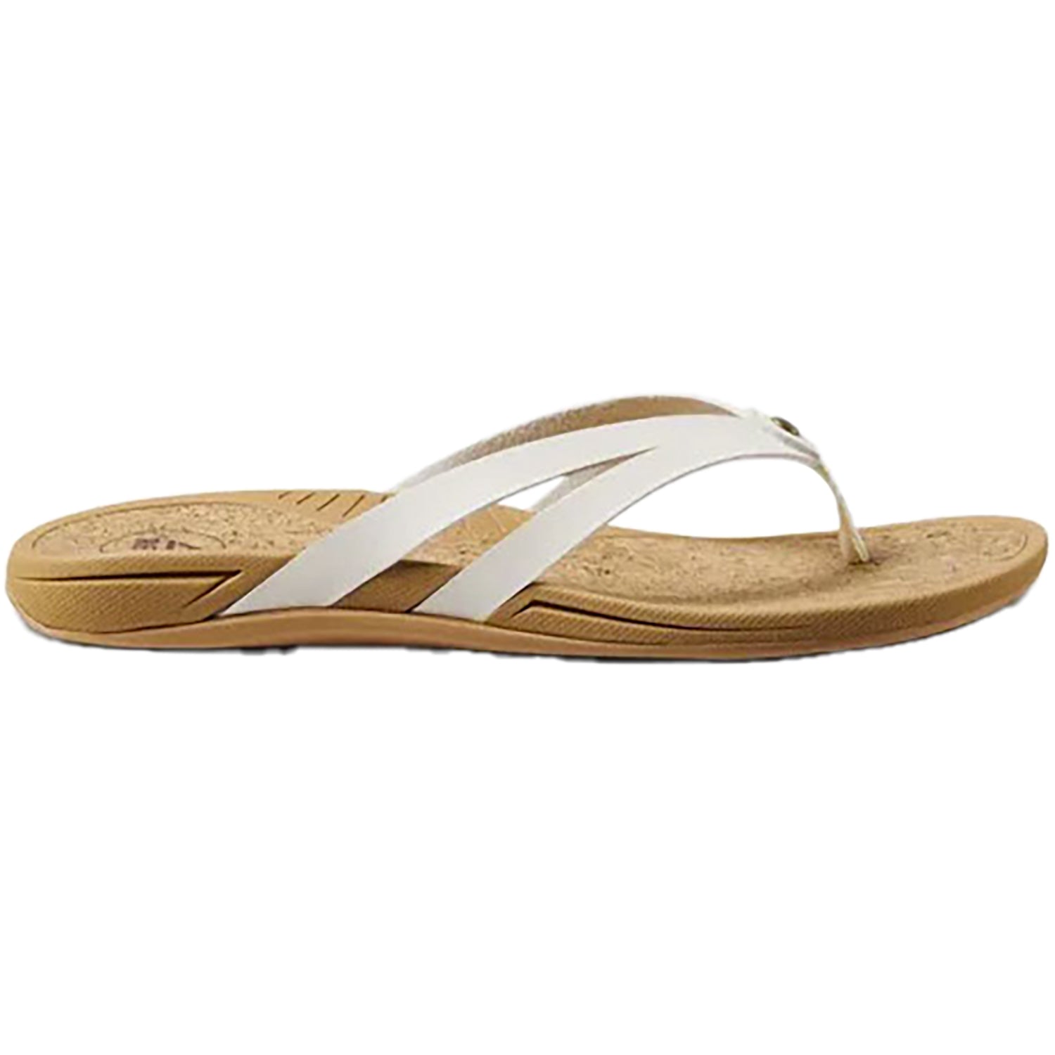 Womens Reef Reef Pacific Joy Women's Thong Sandals Whisper White Synthetic Whisper White Synthetic