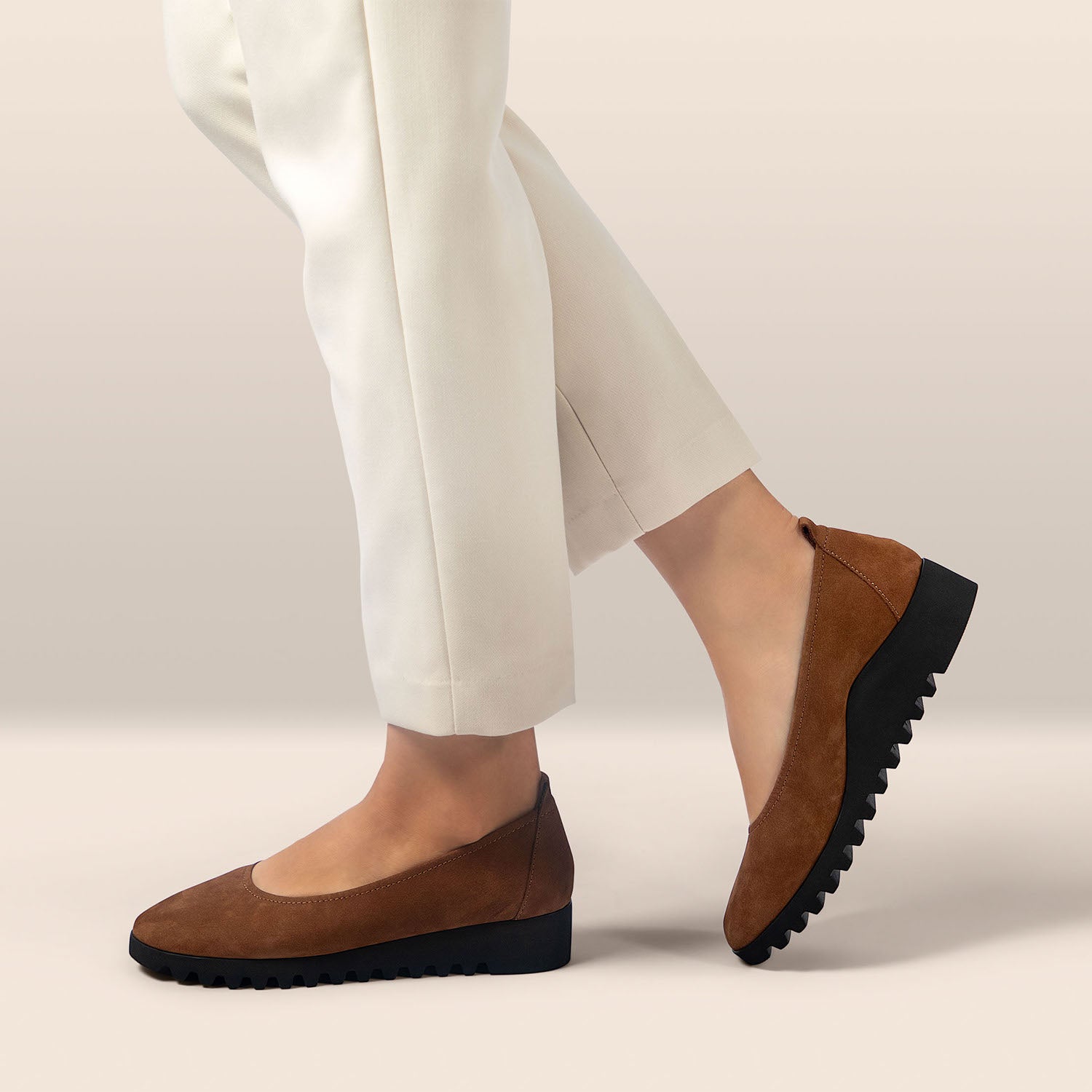 Womens Aetrex Women's Aetrex Brianna Scotch Suede Scotch Suede