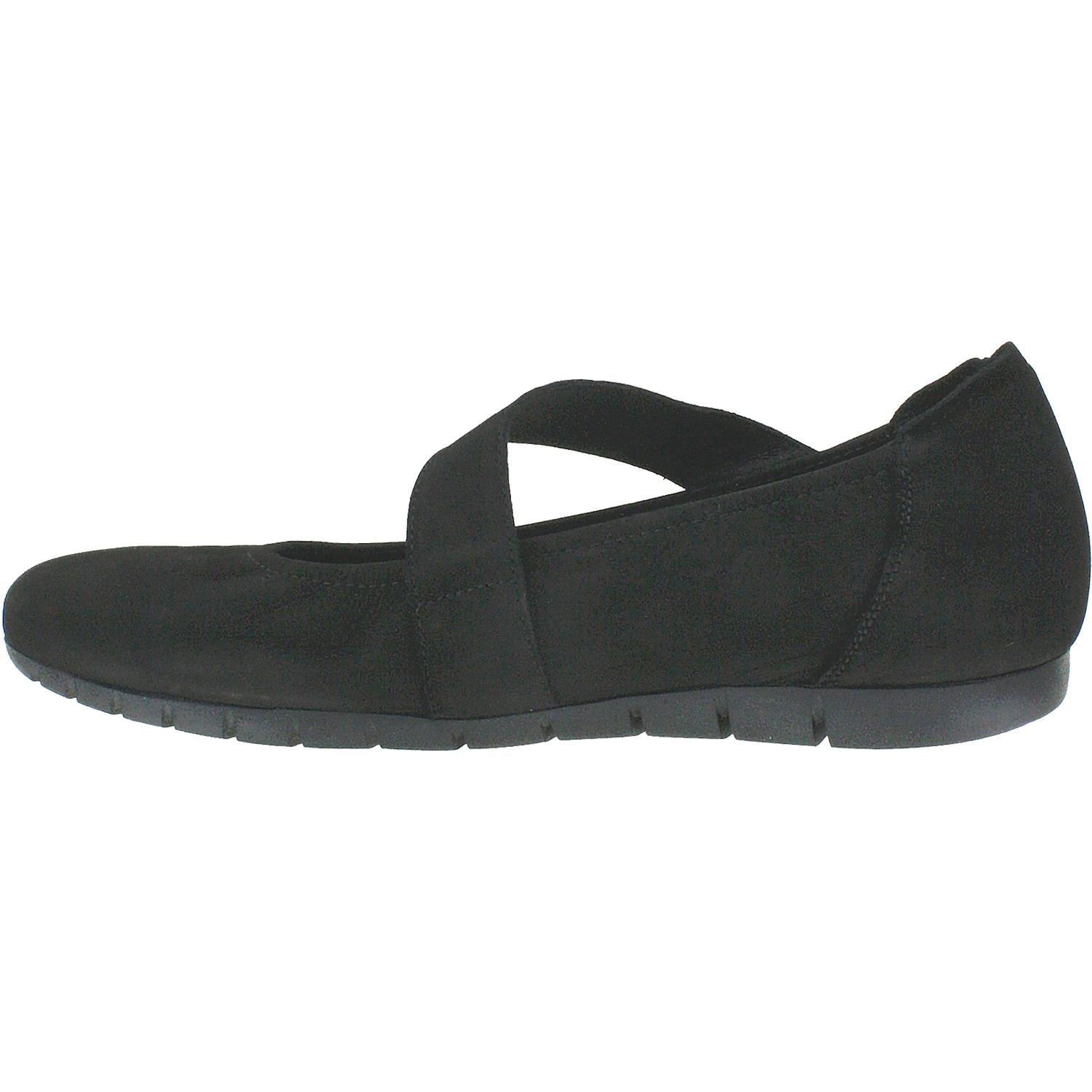 Womens Sabrinas Women's Sabrinas Bruselas 85035 with Removable Arch Support Footbed Black Suede Black Suede