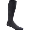 Womens Sockwell Sockwell 15-20 Full Floral Knee High Wide Calf Women's Compression Socks Black Solid` Black Solid