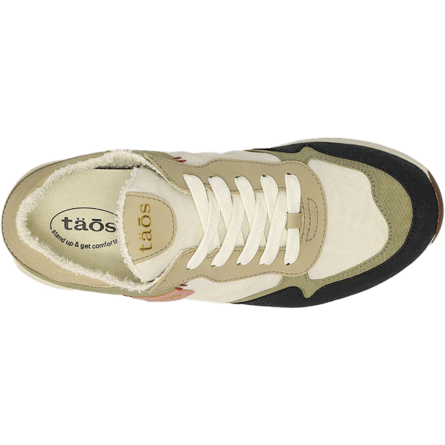 Womens Taos Taos Direction Women's Active Walking Shoes Olive Stone Nylon/Mesh Olive Stone Nylon/Mesh