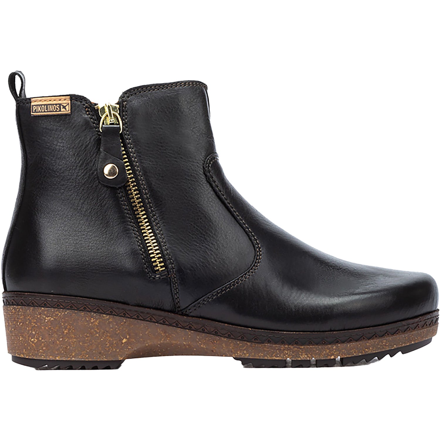 Womens Pikolinos Pikolinos Granada W0W-8988 Women's Ankle Boots Black Leather Black Leather