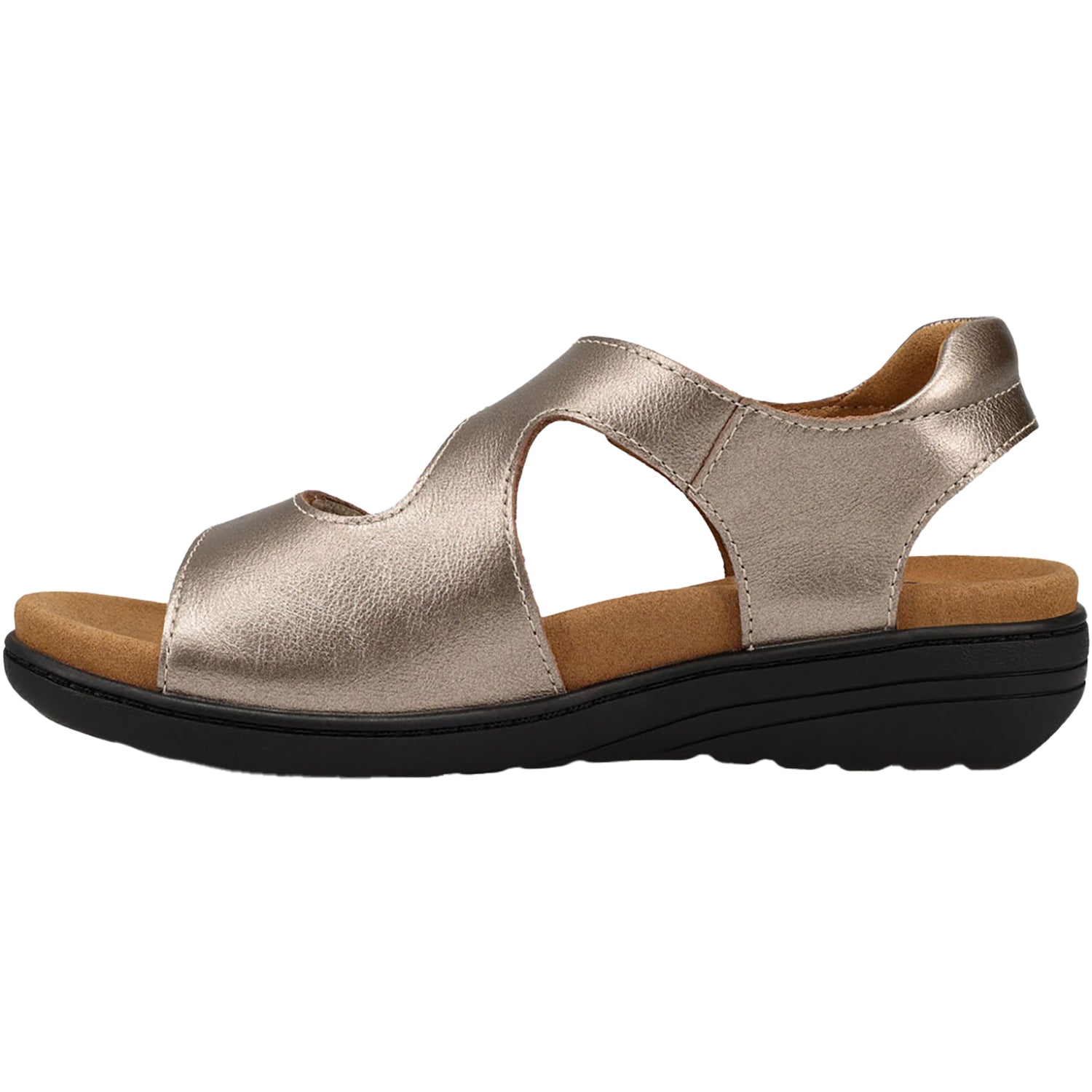 Womens Taos Taos Serene Women's Sandals Champagne Leather Champagne Leather