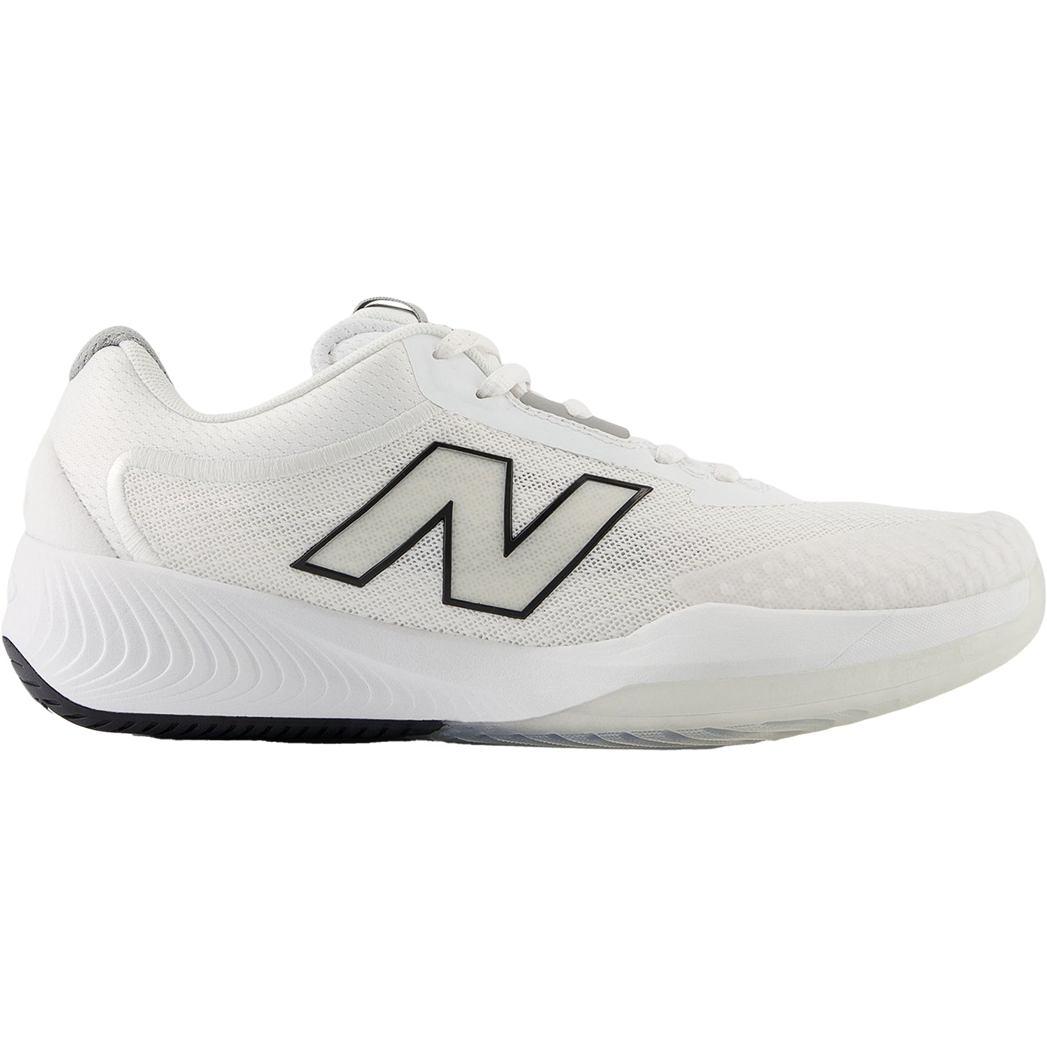 Womens New balance Women's New Balance WCH996V6 White/Black Pickleball/Court Synthetic White/Black