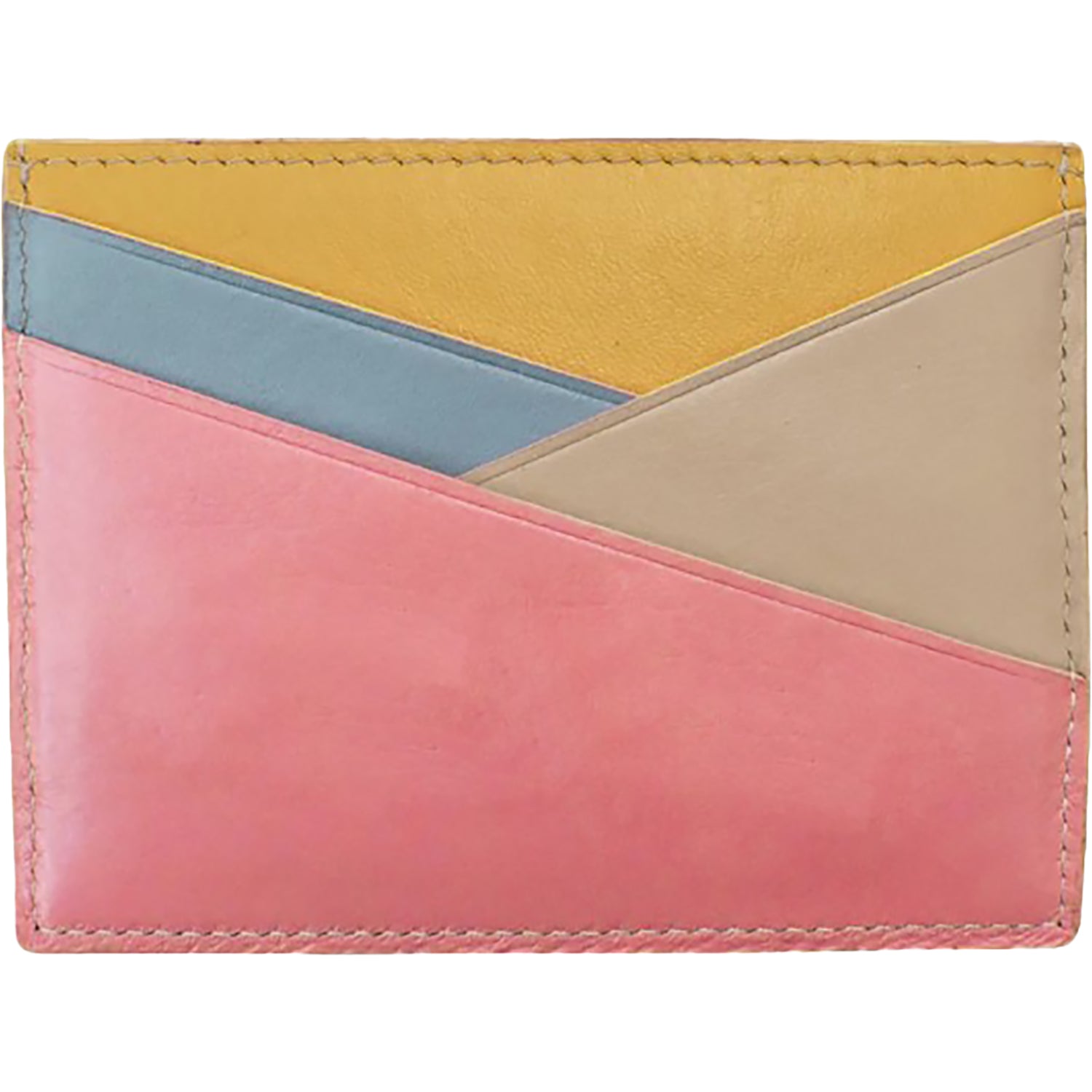 Ili new york Ili New York Asymmetric Card Case Handbag Pink Rainbow Pink Rainbow